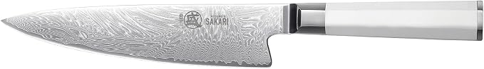 MITSUMOTO SAKARI 20 cm VG-Pro Damascus chef knife