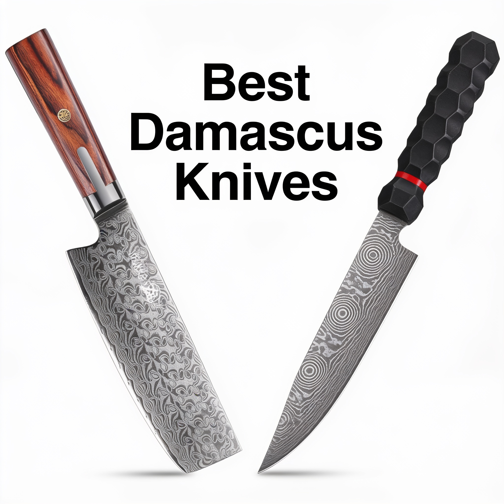 Illustrated guide to details worth checking on a Damascus knife