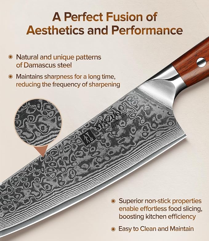 XINZUO Yu Series chef knife product photograph